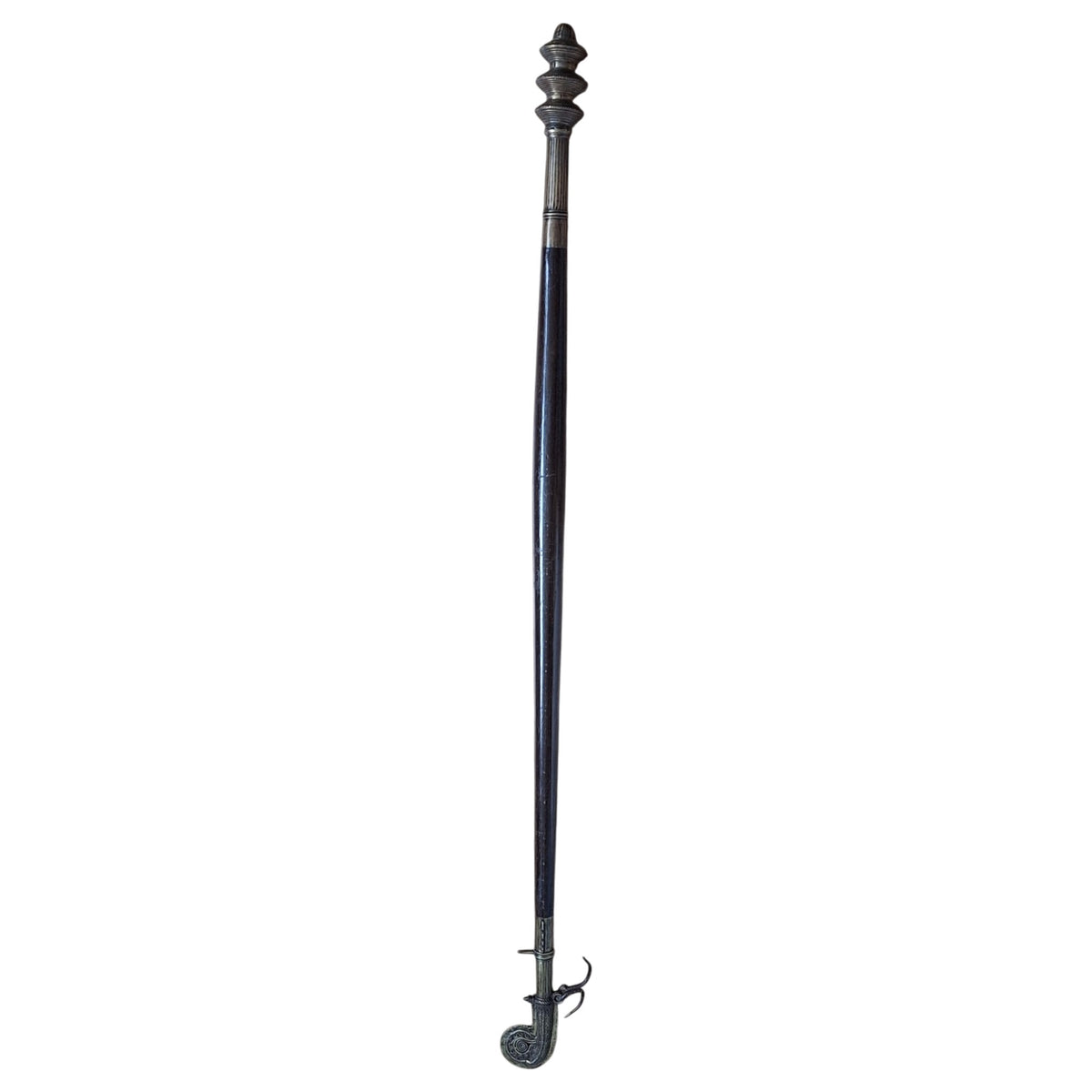 Vellikol teakwood scale with bronze fittings – India, ca. 1900–1920