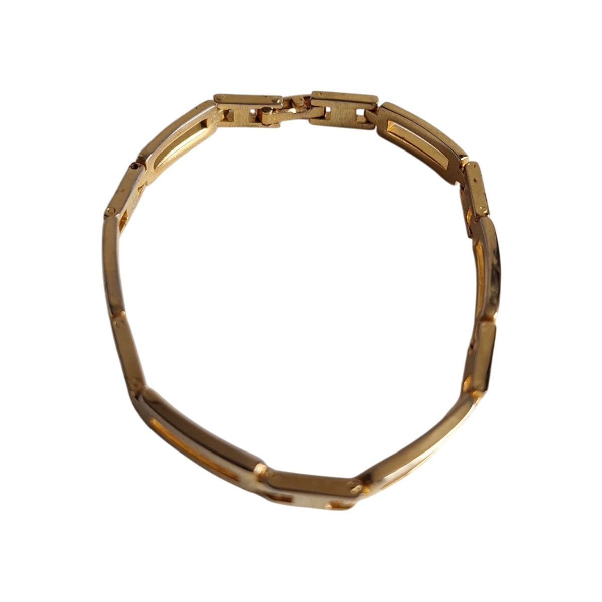 Vergoldetes Darmart Damenarmband – Elegant & Zeitlos, 18 cm