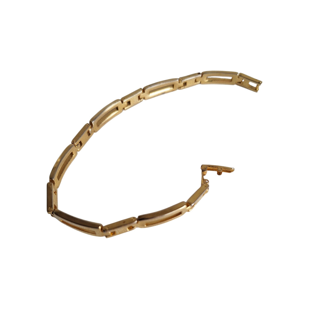 Vergoldetes Darmart Damenarmband – Elegant & Zeitlos, 18 cm