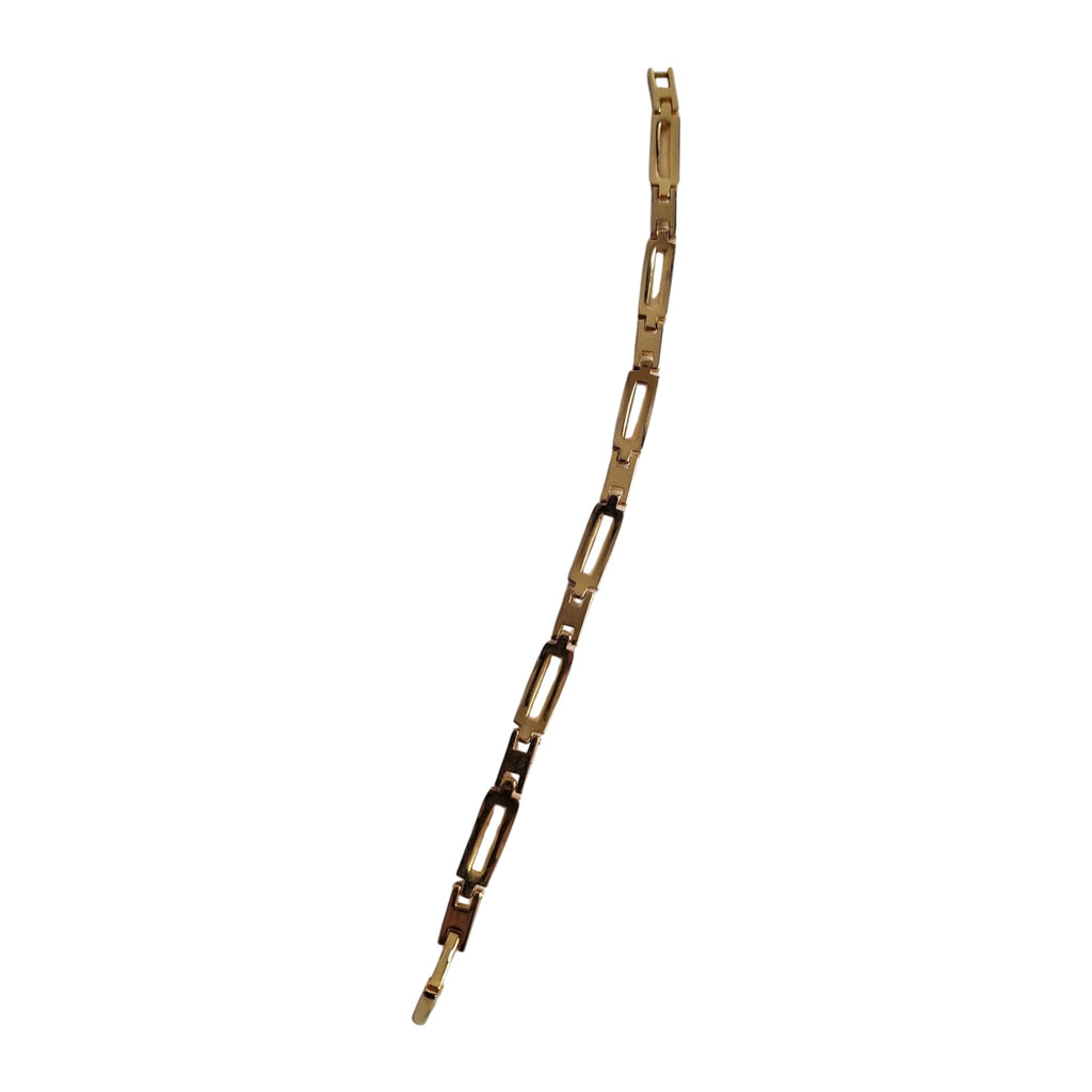 Vergoldetes Darmart Damenarmband – Elegant & Zeitlos, 18 cm