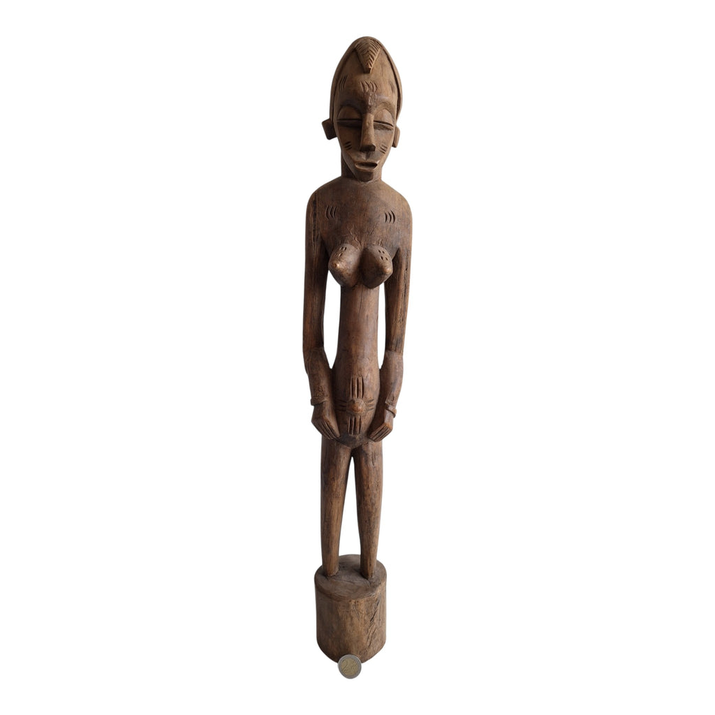 Houten Afrikaans voorouderbeeld - vermoedelijk Bamana uit Mali