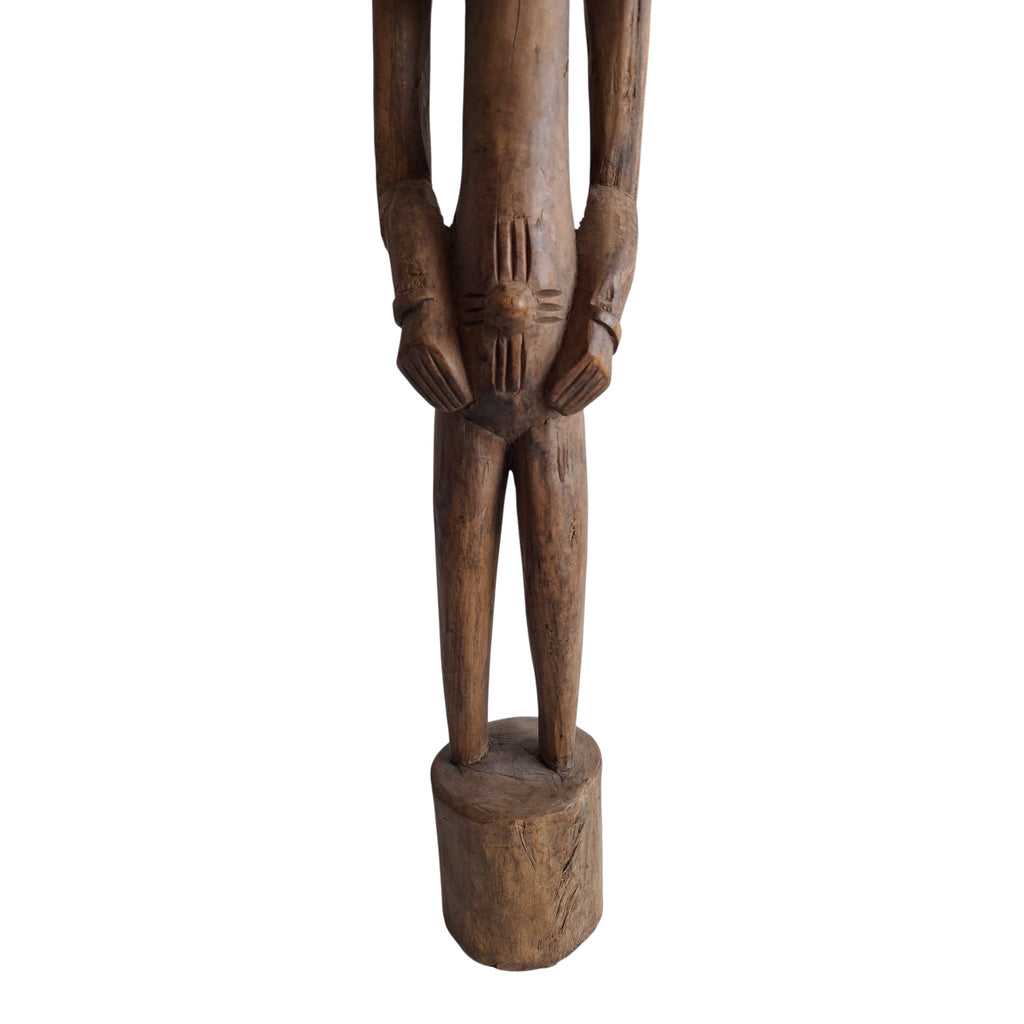 Houten Afrikaans voorouderbeeld - vermoedelijk Bamana uit Mali