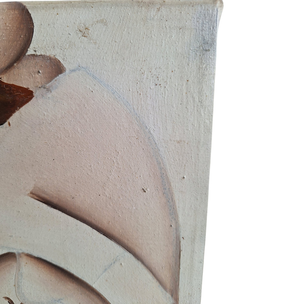 Olieverfschilderij op doek - gesigneerd Toussaint