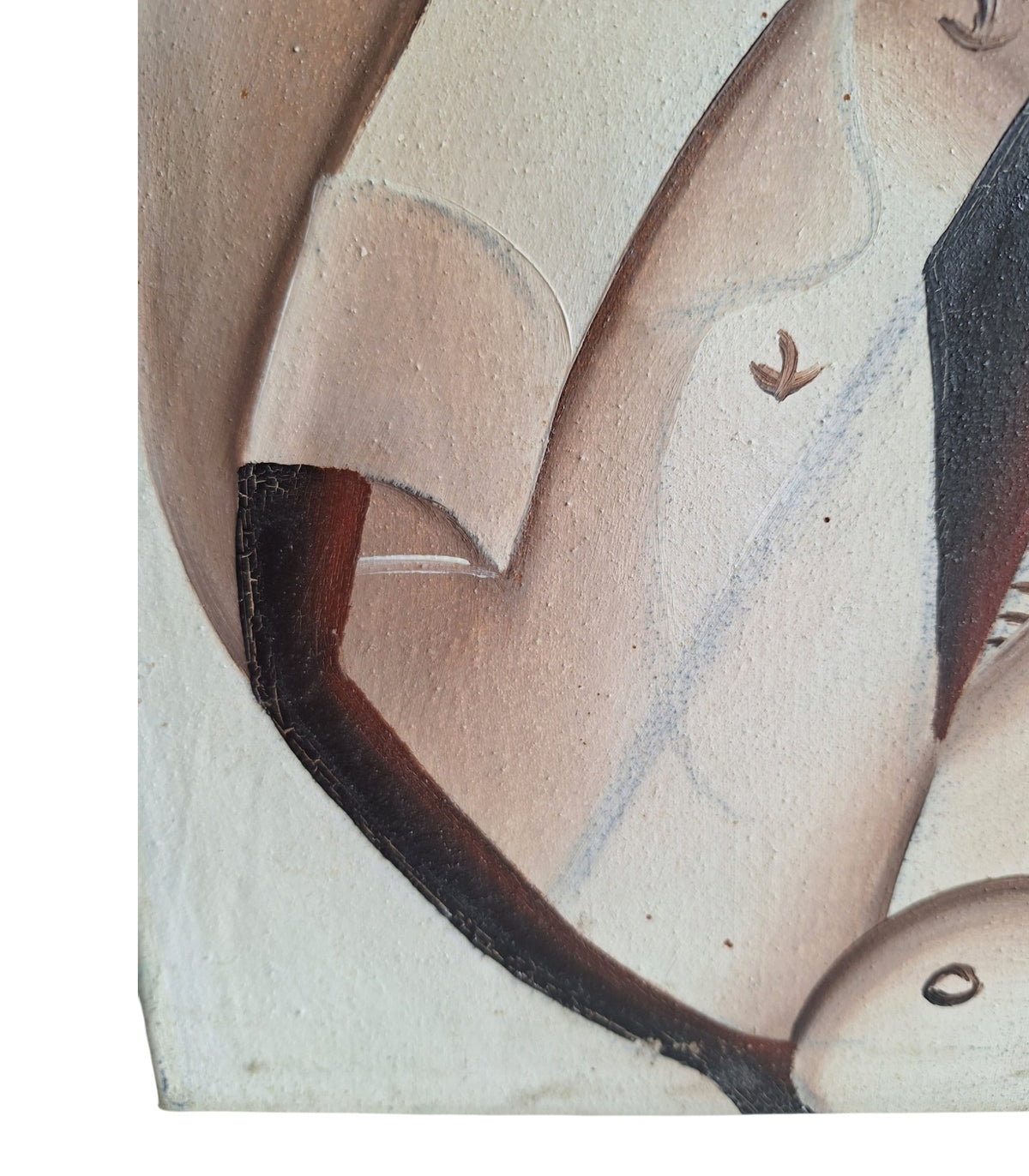 Olieverfschilderij op doek - gesigneerd Toussaint