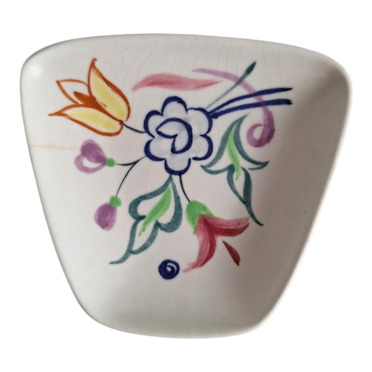 Two-Tone Ceramic Pouring Jug with Color Gradient – 1960s-1980s