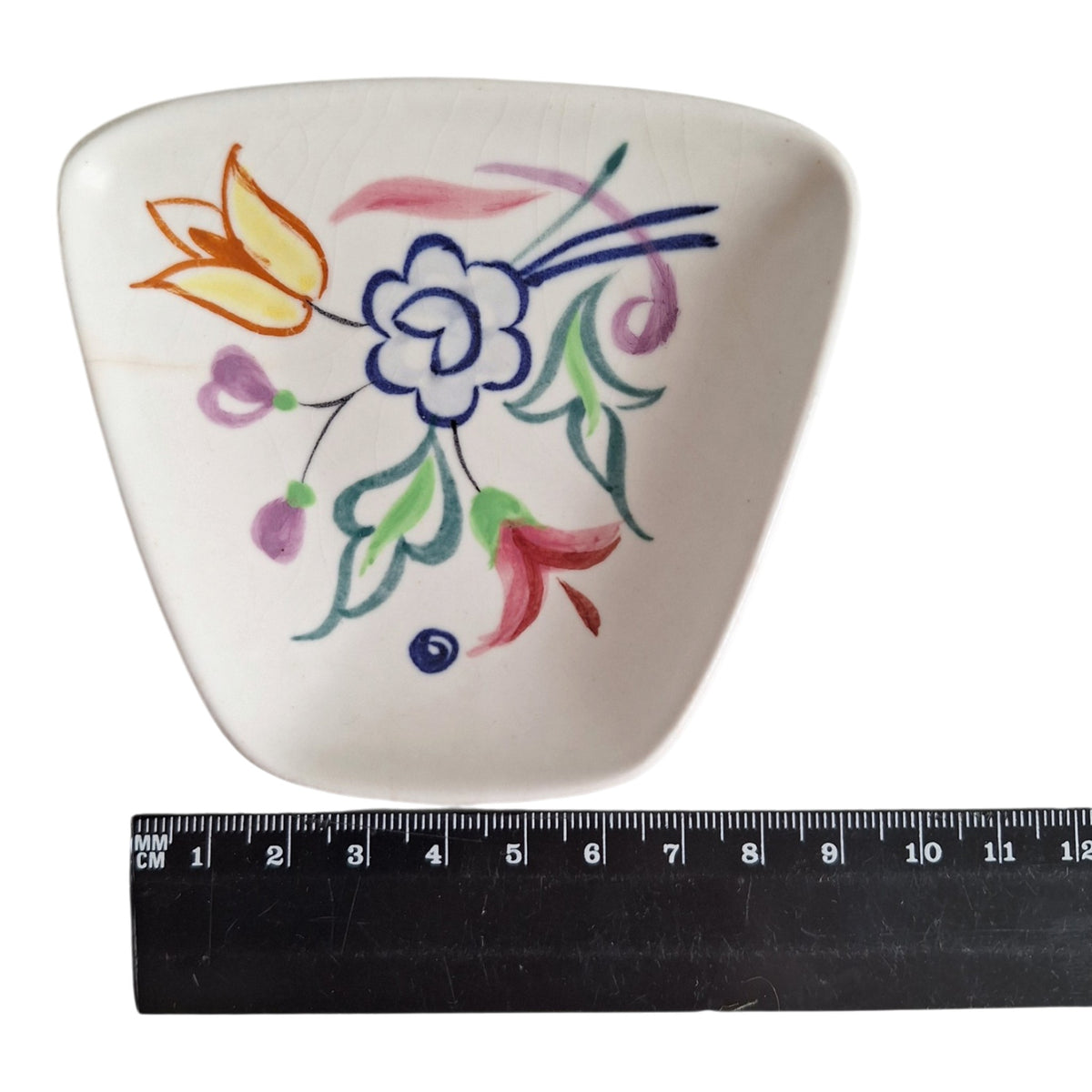 Two-Tone Ceramic Pouring Jug with Color Gradient – 1960s-1980s
