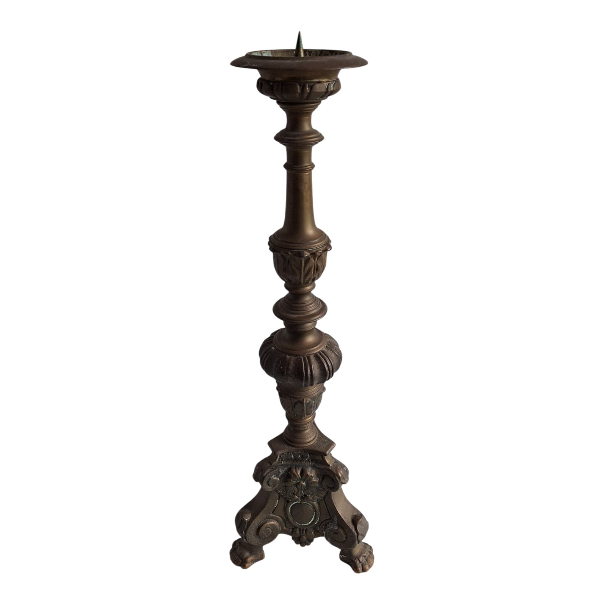 Antique merchant's scale with bronze fittings – Kerala, India, 19th century