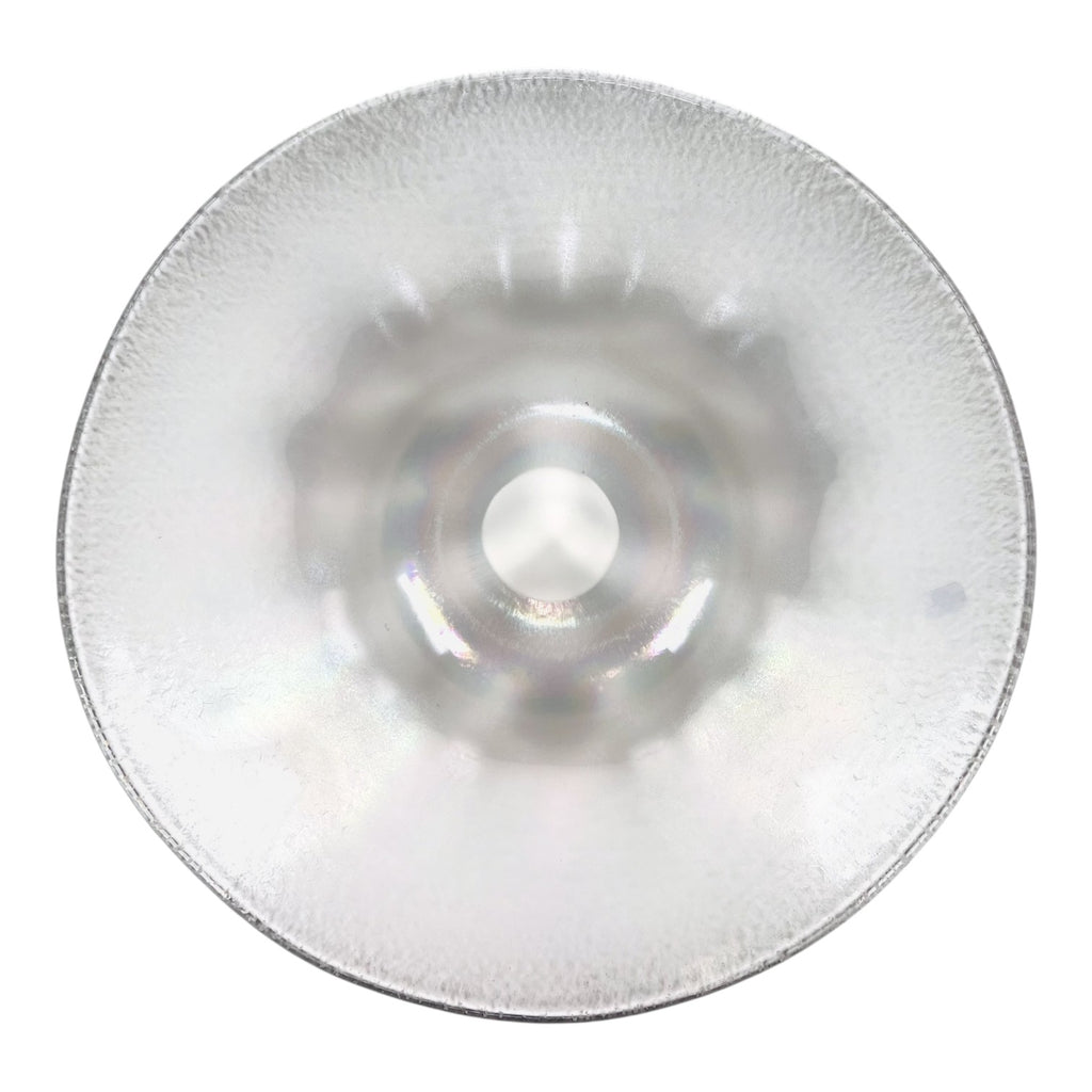 Kristallene Tincraquelé-Schale Ø 40,4 cm — W.J. Rozendaal, Kristalunie Maastricht