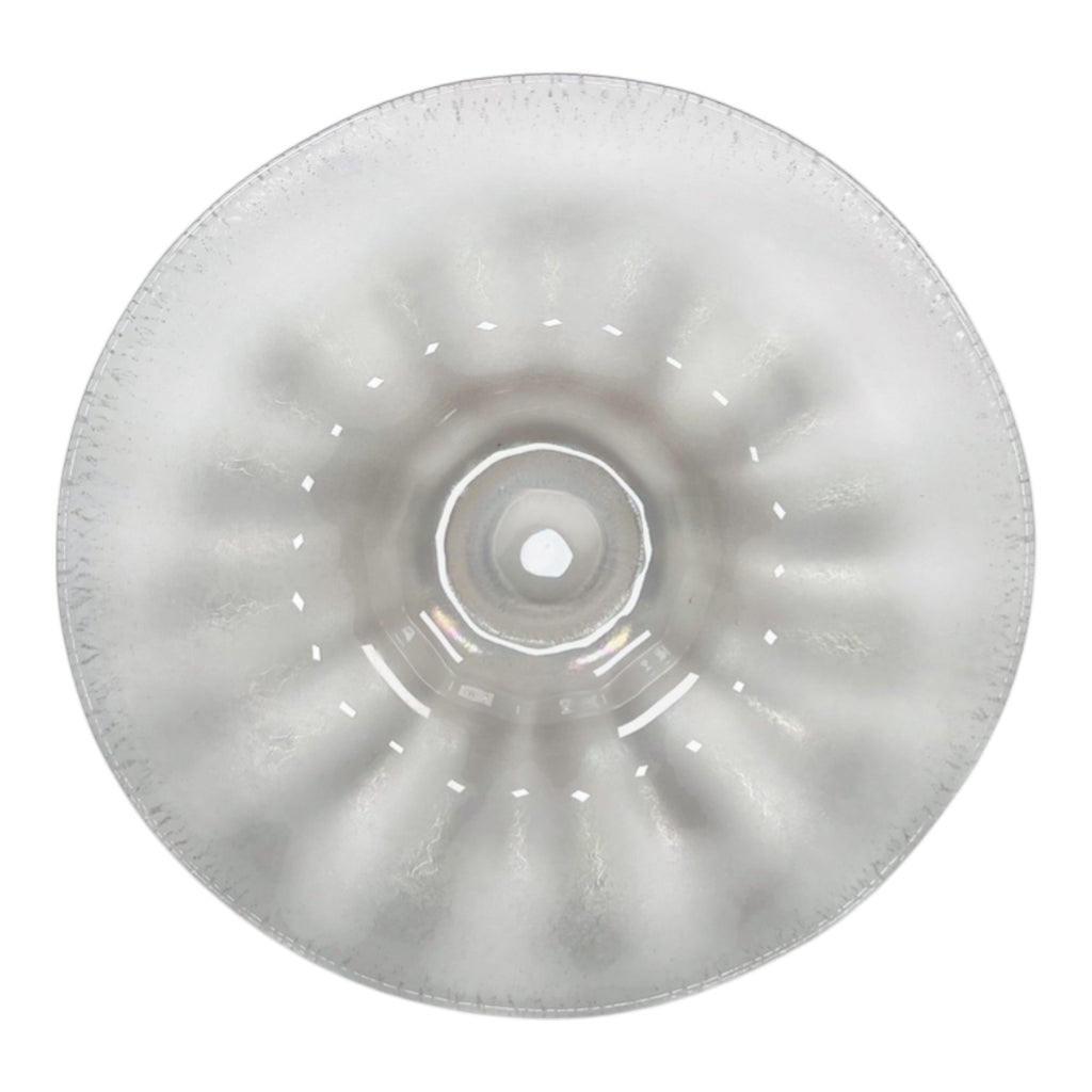 Kristallene Tincraquelé-Schale Ø 40,4 cm — W.J. Rozendaal, Kristalunie Maastricht