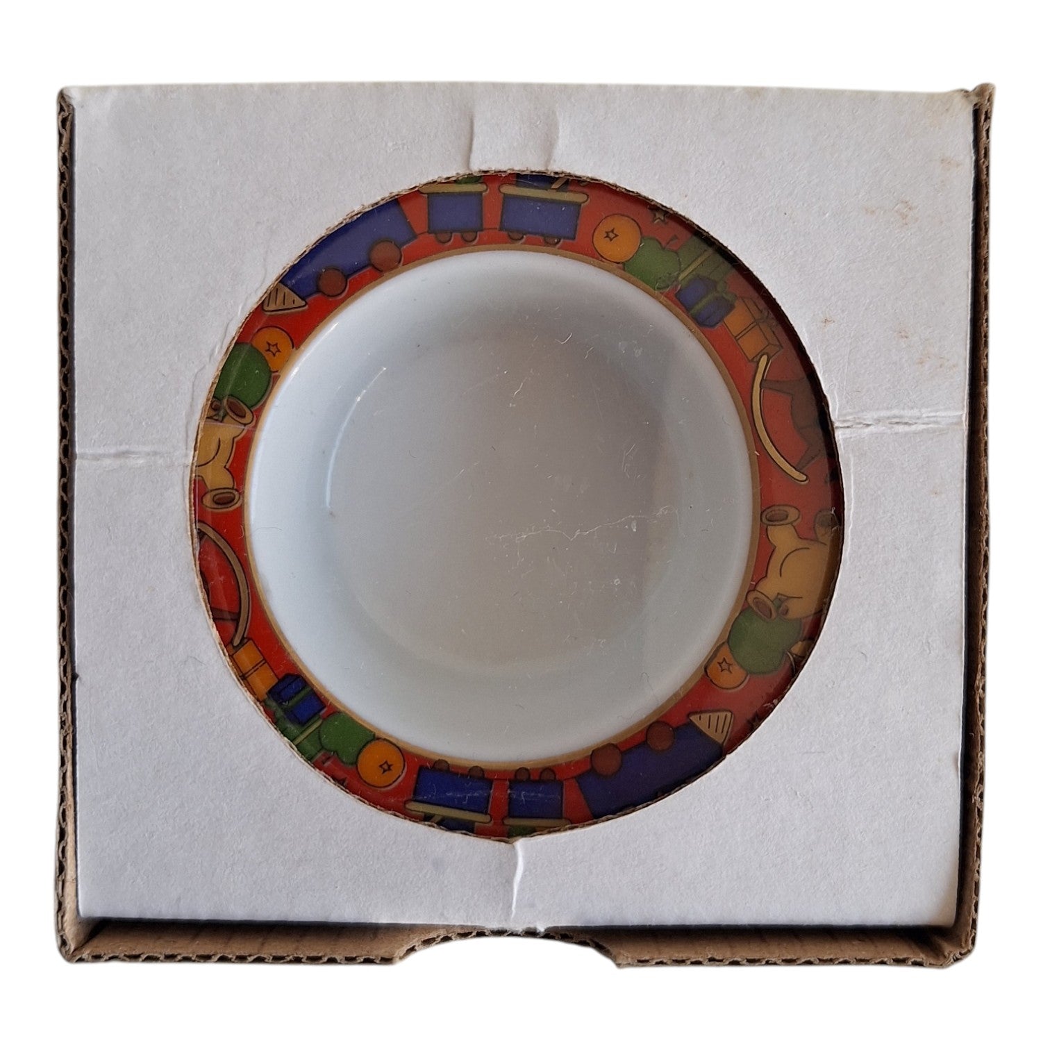 Weihnachtskerzenhalter Spielzeug Rot | Originalverpackung | Keramik