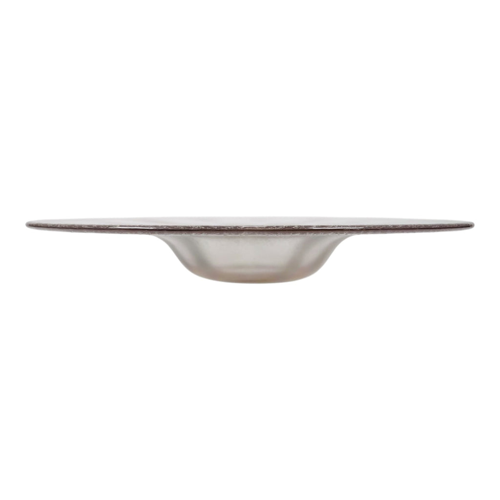Kristallene Tincraquelé-Schale Ø 40,4 cm — W.J. Rozendaal, Kristalunie Maastricht