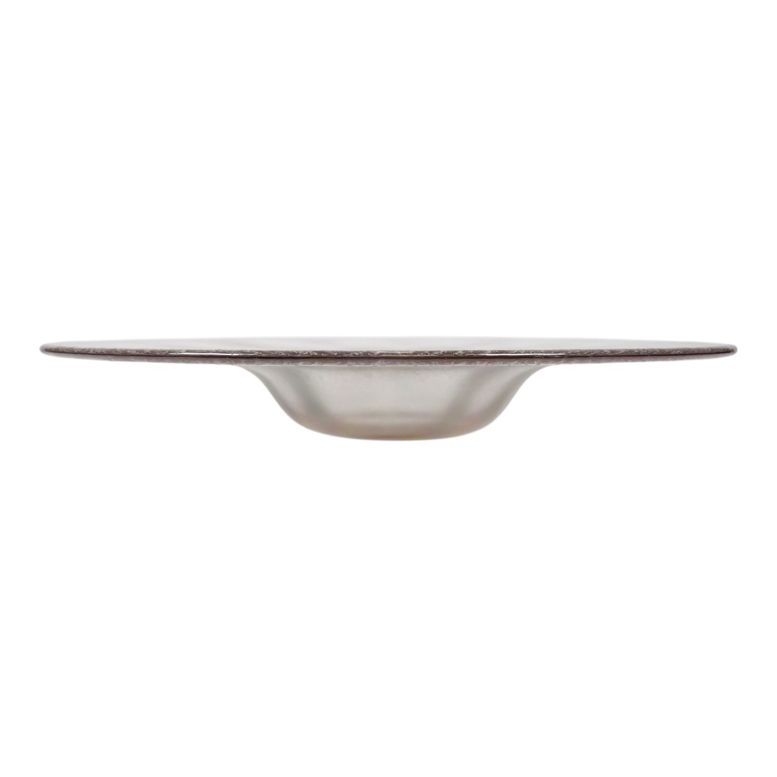 Kristallene Tincraquelé-Schale Ø 40,4 cm — W.J. Rozendaal, Kristalunie Maastricht