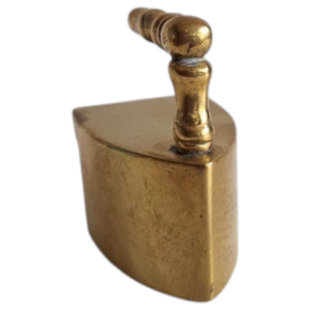 Miniature Vintage Brass Iron Solid Brass Collar Iron
