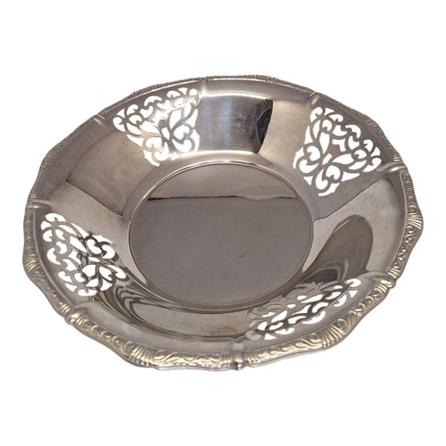 Alessi Alfra Schale | Ajour | Edelstahl | Italien | Ø 28 cm