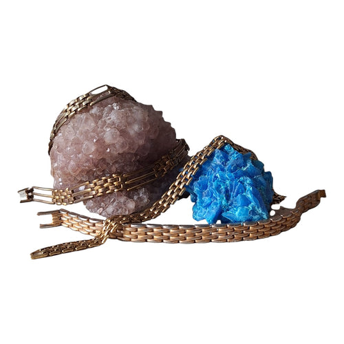 Set aus vier Damen-Gliederarmbändern — Feine Gliederkette, 17 cm