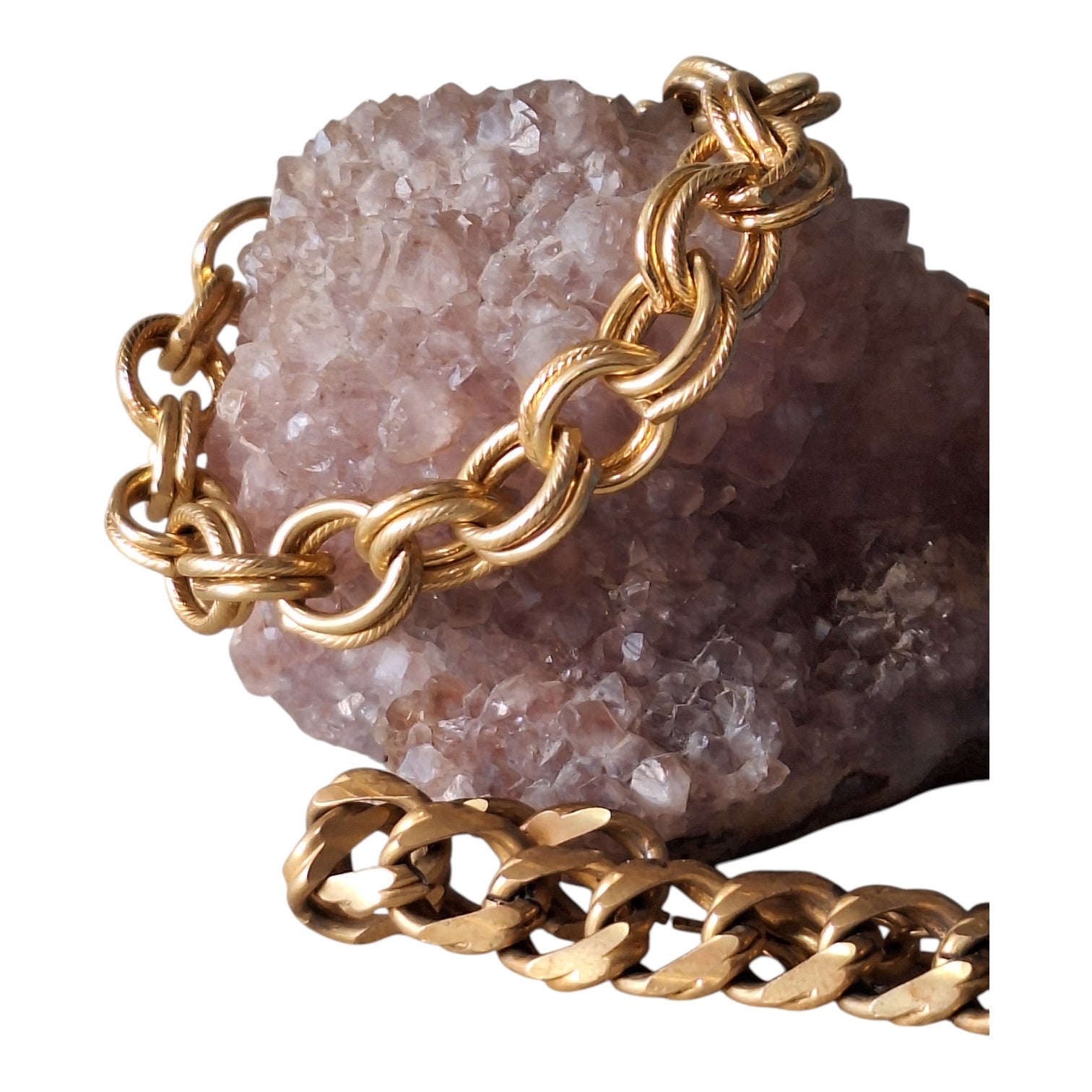 Set aus drei Damen-Gliederarmbändern – Verschiedene Größen