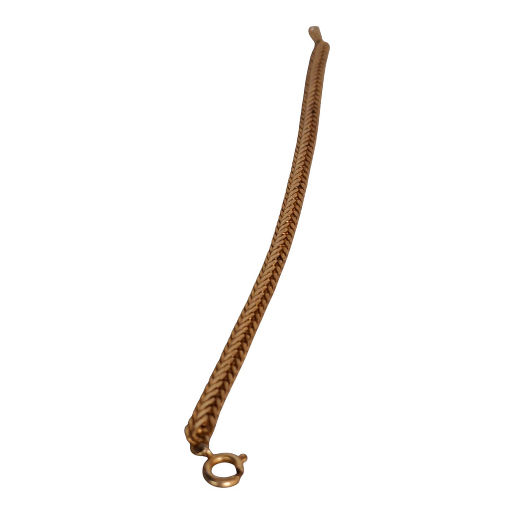 Vergoldetes Darmart Damenarmband – Elegant & Zeitlos, 18 cm