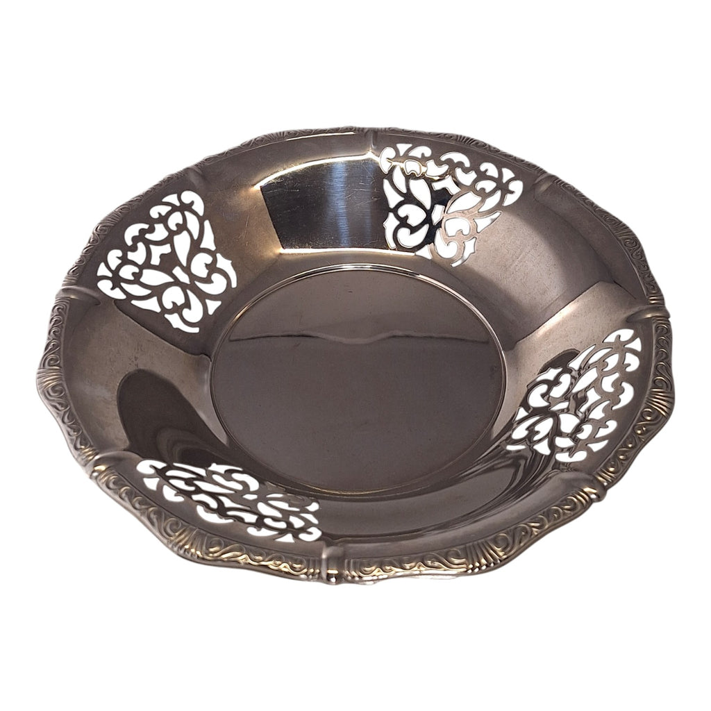 Alessi Alfra Schale | Ajour | Edelstahl | Italien | Ø 28 cm