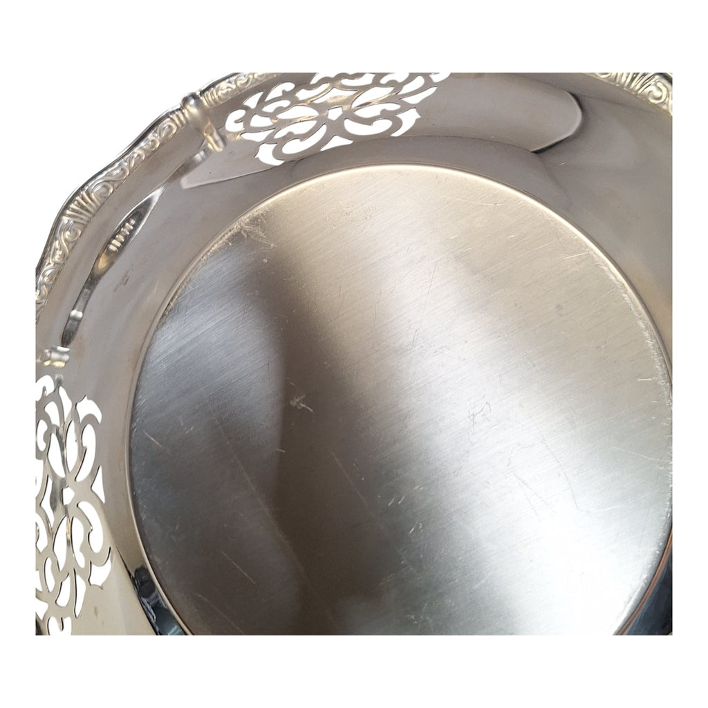Alessi Alfra Schale | Ajour | Edelstahl | Italien | Ø 28 cm
