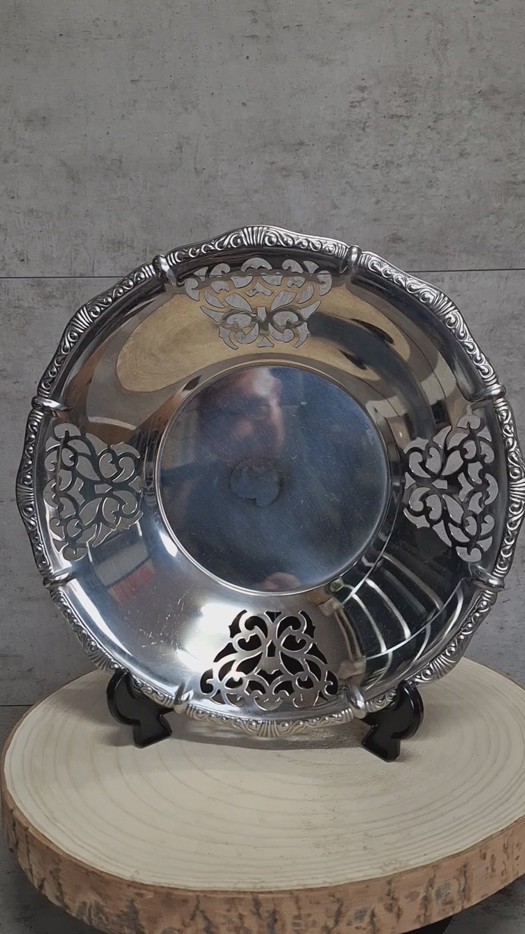 Alessi Alfra Schaal | Ajour | Roestvrij Staal | Italië | Ø 28 cm